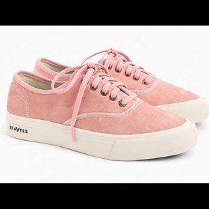 NWT J. CREW SEAVEES VELVET LEGEND SNEAKERS